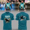 Yeet 2025 San Jose Sharks x WWE 3D T-Shirt – White