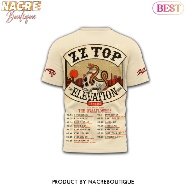 ZZ Top The Elevatton Tour 3D T-Shirt