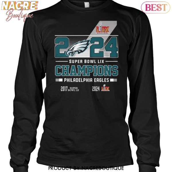 2024 Philadelphia Eagles Super Bowl LIX Champions Unisex T-Shirt