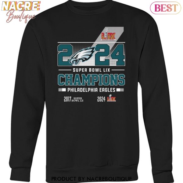 2024 Philadelphia Eagles Super Bowl LIX Champions Unisex T-Shirt