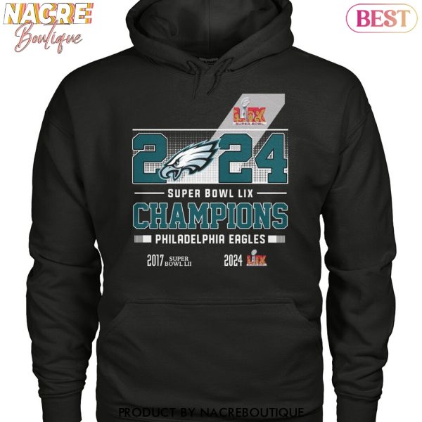 2024 Philadelphia Eagles Super Bowl LIX Champions Unisex T-Shirt