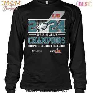 2024 Super Bowl LIX Champions Philadelphia Eagles Unisex T-Shirt