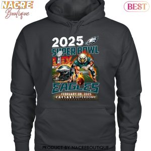 2025 Philadelphia Eagles Champions Super Bowl LIX Logo Unisex T-Shirt