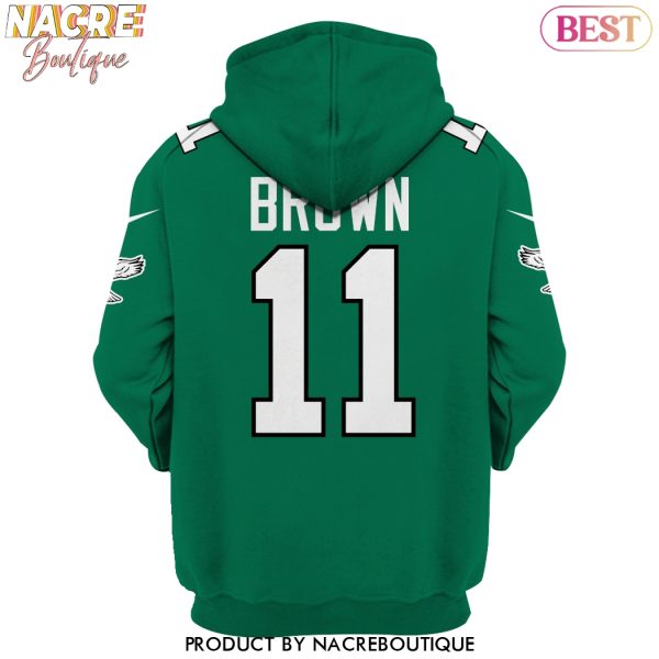 A.J. Brown Philadelphia Eagles Super Bowl LIX Hoodie