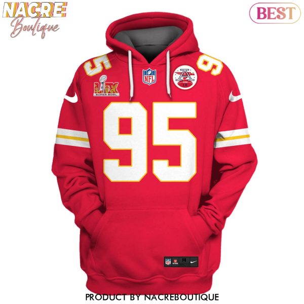 Chris Jones Kansas City Chiefs Super Bowl LIX Hoodie