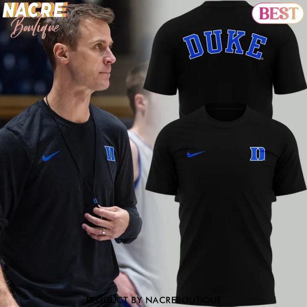 Coach Jon Scheyer Duke Blue Devils 3D T-Shirt