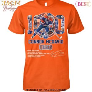 Connor Mcdavid Edmonton Oilers Signature Unisex T-Shirt