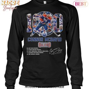 Connor Mcdavid Edmonton Oilers Signature Unisex T-Shirt