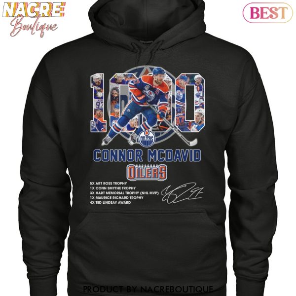 Connor Mcdavid Edmonton Oilers Signature Unisex T-Shirt