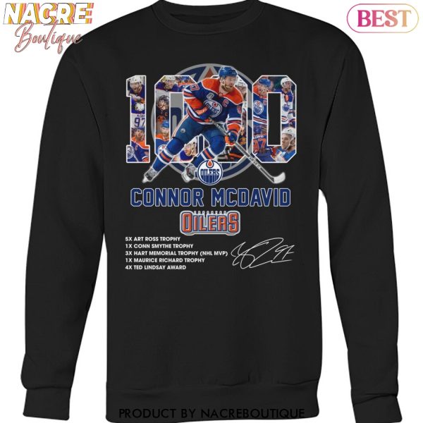 Connor Mcdavid Edmonton Oilers Signature Unisex T-Shirt