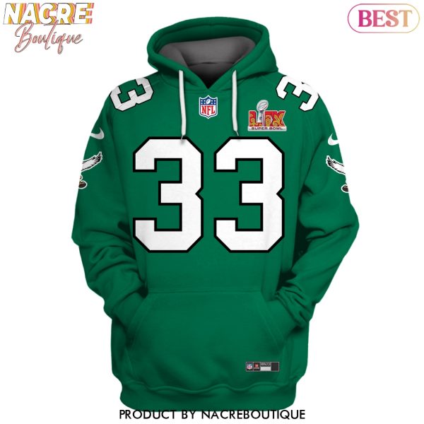 Cooper DeJean Philadelphia Eagles Super Bowl LIX Hoodie