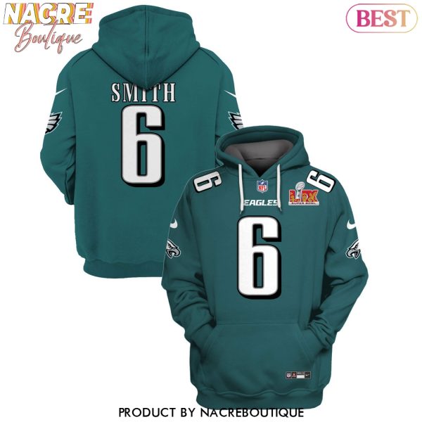 DeVonta Smith Philadelphia Eagles Super Bowl LIX Hoodie