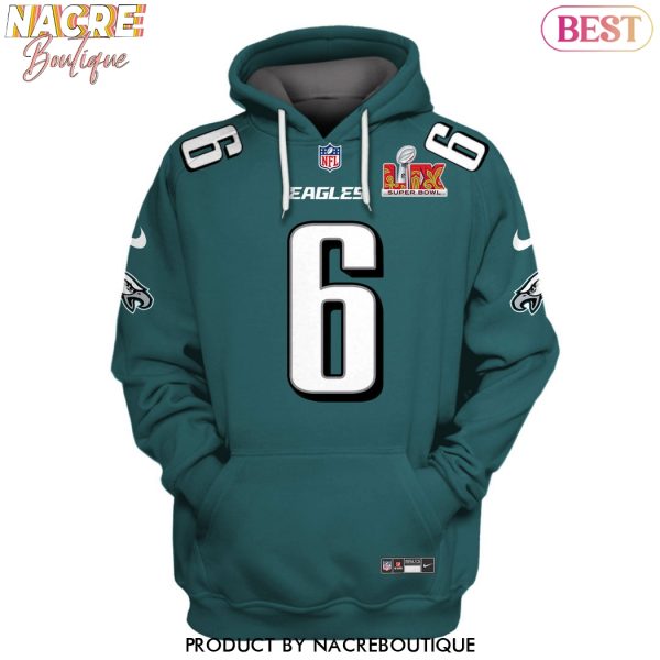 DeVonta Smith Philadelphia Eagles Super Bowl LIX Hoodie