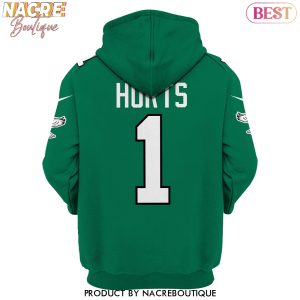 Jalen Hurts Philadelphia Eagles Super Bowl LIX Hoodie