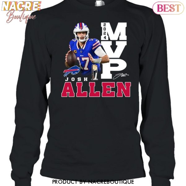 Josh Allen Buffalo Bills MVP 2024 Signature Unisex T-Shirt