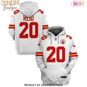 Justin Reid Kansas City Chiefs Hoodie – White