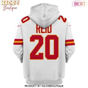 Justin Reid Kansas City Chiefs Hoodie – White