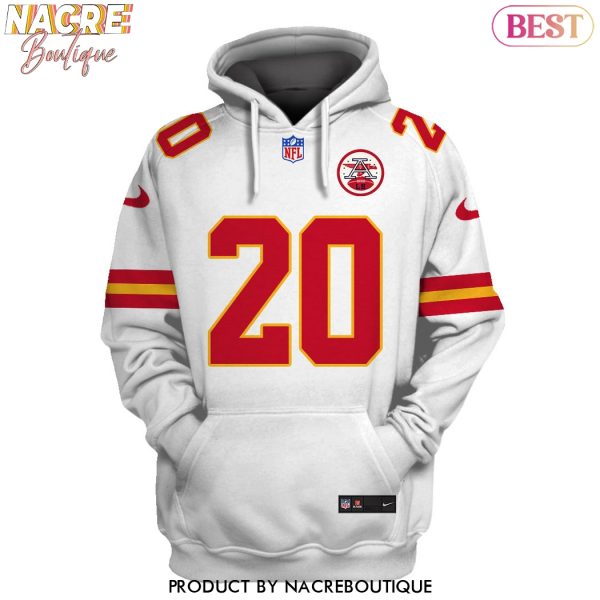 Justin Reid Kansas City Chiefs Hoodie – White