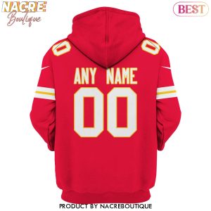 Kansas City Chiefs Personalized Name And Number Hoodie