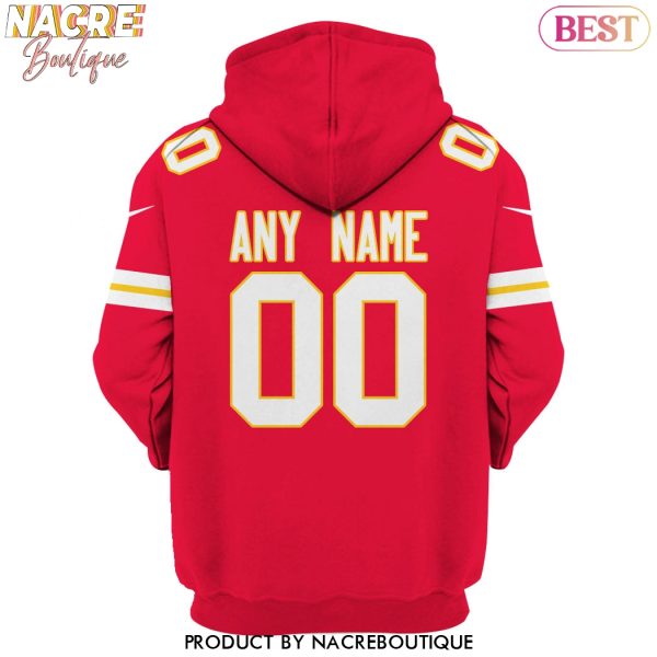 Kansas City Chiefs Personalized Name And Number Hoodie