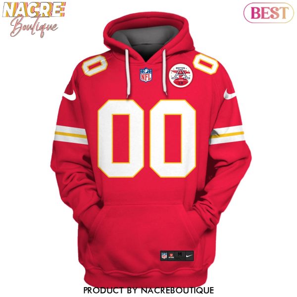 Kansas City Chiefs Personalized Name And Number Hoodie