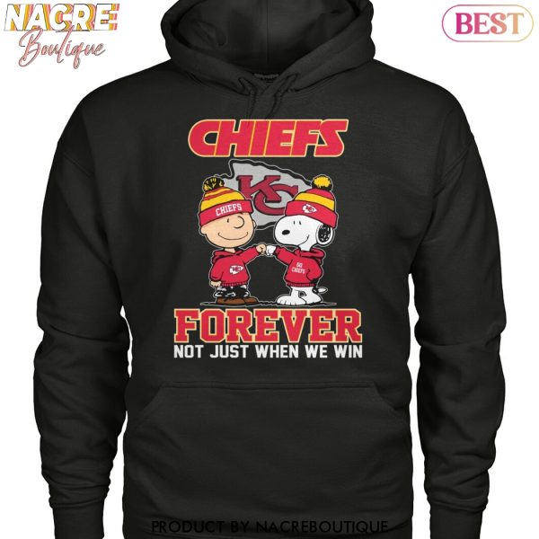 Kansas City Chiefs x Peanuts Forever Not Just When We Win Unisex T-Shirt