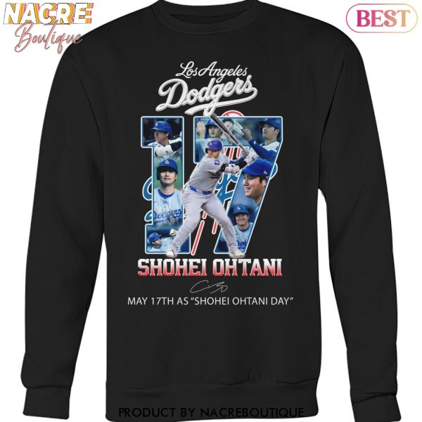 Los Angeles Dodgers Signature May 17th Shohei Ohtani Day Unisex T-Shirt