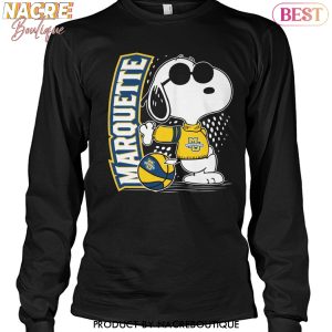 Marquette Golden Eagles Basketball Snoopy Unisex T-Shirt