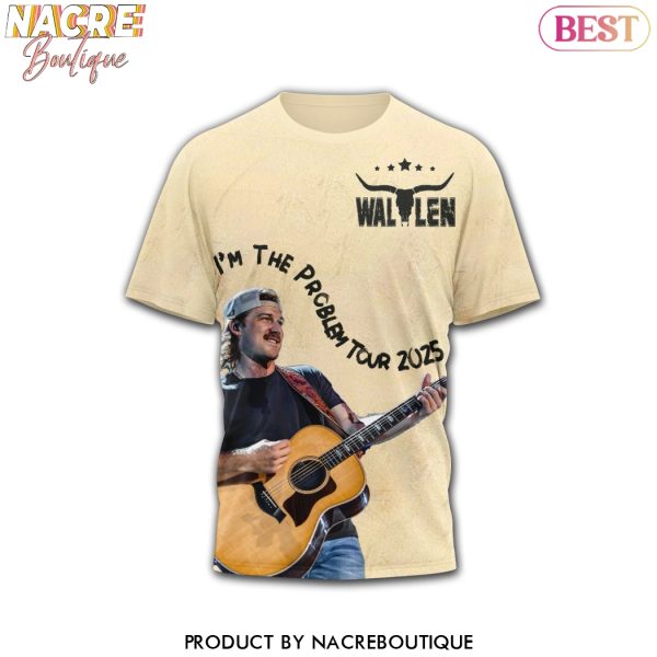 Morgan Wallen Im The Problem Tour 2025 3D T-Shirt