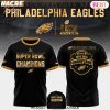 2024 Philadelphia Eagles Champions Super Bowl LIX 3D T-Shirt