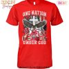 Never Back Down We Are Go Together One Detroit Lions One Pride Unisex T-Shirt