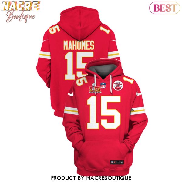 Patrick Mahomes Kansas City Chiefs Super Bowl LIX Hoodie