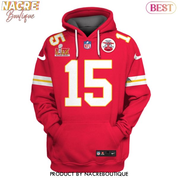 Patrick Mahomes Kansas City Chiefs Super Bowl LIX Hoodie