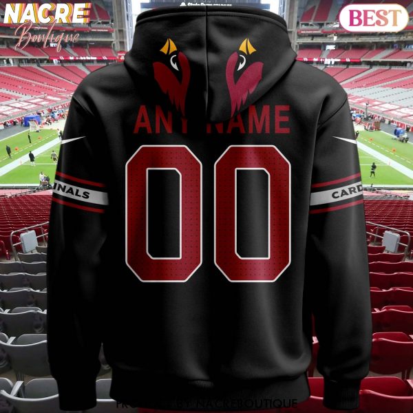 Personalized 2025 Arizona Cardinals Design Hoodie – Black