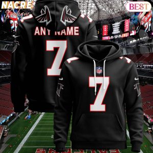 Personalized 2025 Atlanta Falcons Design Hoodie – Black