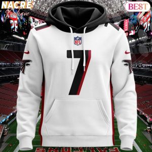 Personalized 2025 Atlanta Falcons Design Hoodie – White