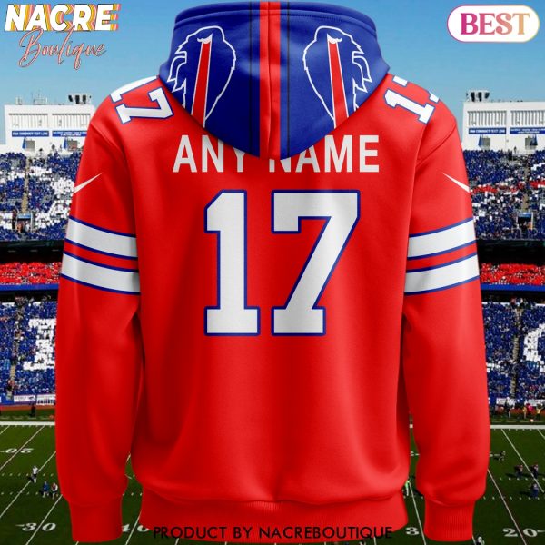 Personalized 2025 Buffalo Bills Design Hoodie – Red