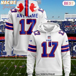 Personalized 2025 Buffalo Bills Design Hoodie – White