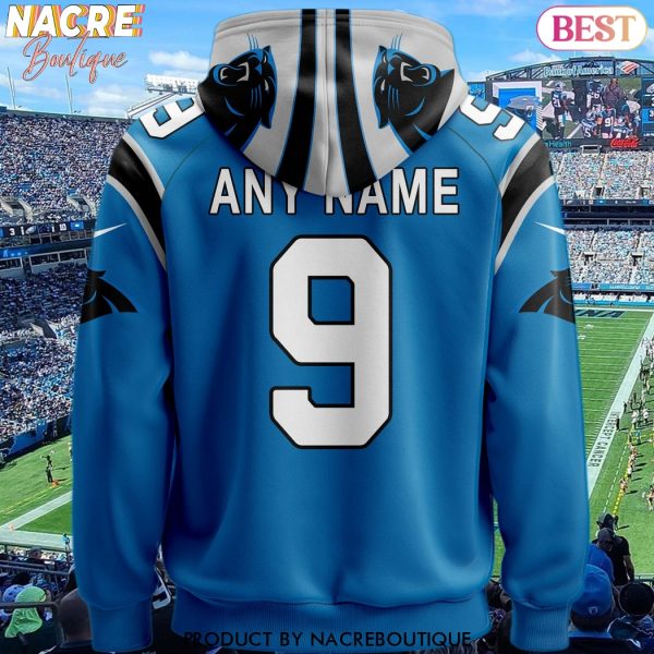 Personalized 2025 Carolina Panthers Design Hoodie – Blue