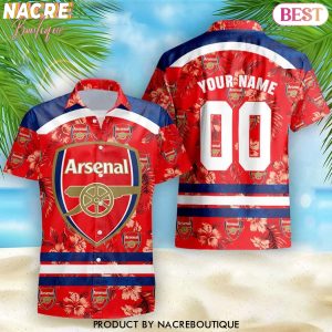 Personalized Arsenal Logo Hawaiian Shirt