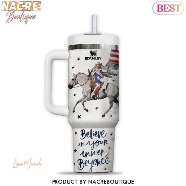 Personalized Beyonce Cowboy Carter Tumbler With Handle And Straw