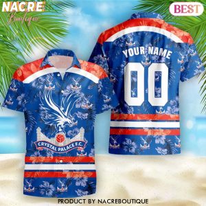 Personalized Crystal Palace F.C Logo Hawaiian Shirt