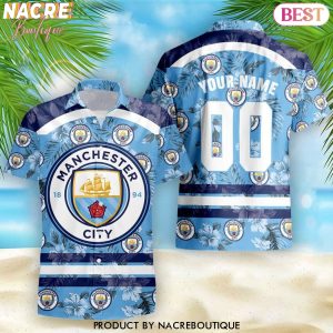 Personalized Manchester City Logo Hawaiian Shirt