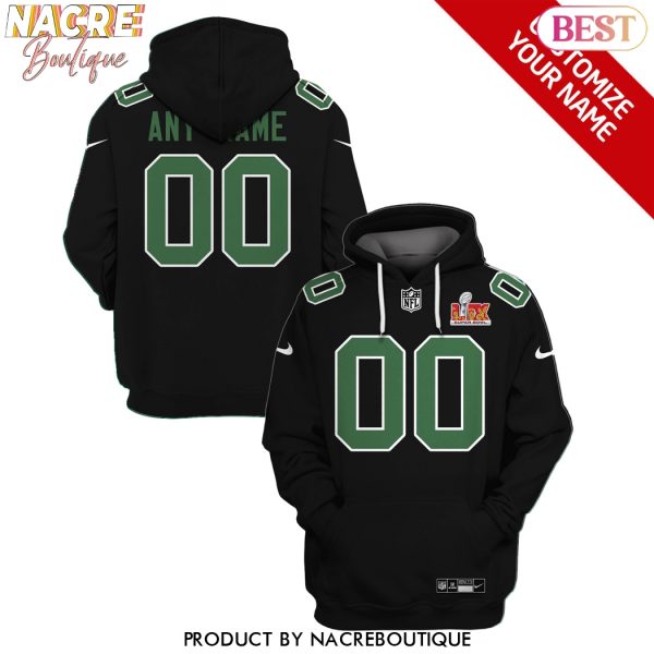 Personalized Philadelphia Eagles Super Bowl LIX Hoodie