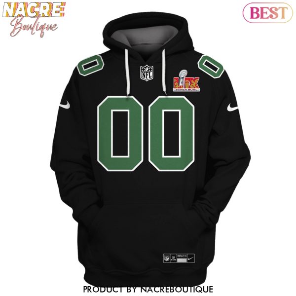 Personalized Philadelphia Eagles Super Bowl LIX Hoodie