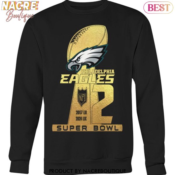 Philadelphia Eagles 2 Super Bowl Unisex T-Shirt