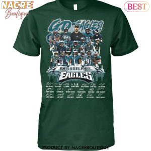 Philadelphia Eagles 2025 Go Eagles Signature Unisex T-Shirt