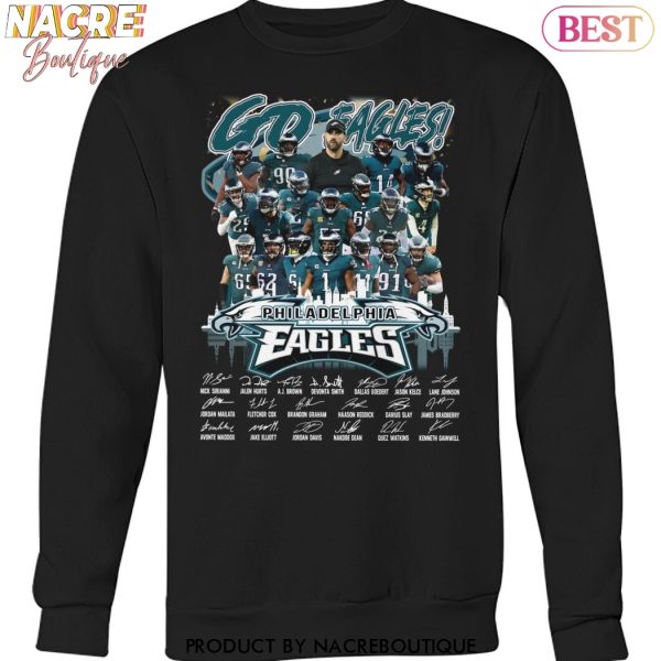 Philadelphia Eagles 2025 Go Eagles Signature Unisex T-Shirt