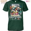 Philadelphia Eagles Champions Super Bowl LIX – Fly Eagles Fly Signature Unisex T-Shirt