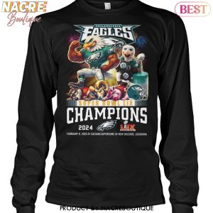 Philadelphia Eagles Champions Super Bowl LIX 2024 Unisex T-Shirt